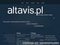 altavis.pl - firmowe strony www